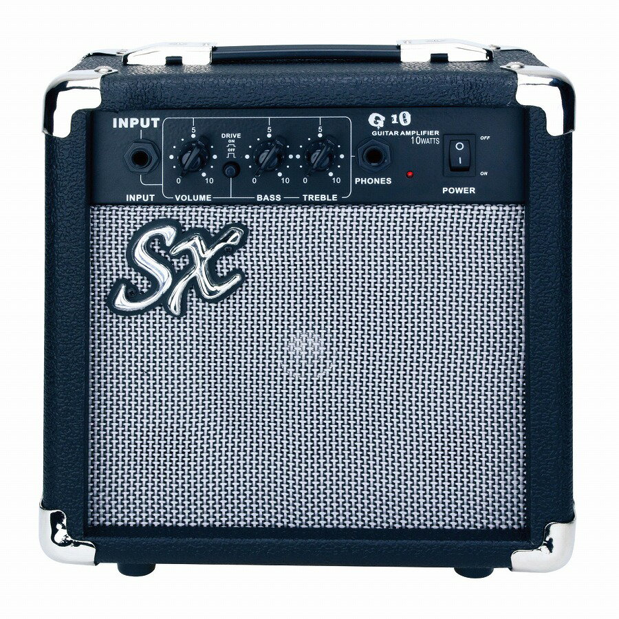 SX Guitars 10W ギターアンプ G10 G-10 SX アンプ ドライブスイッチ付き