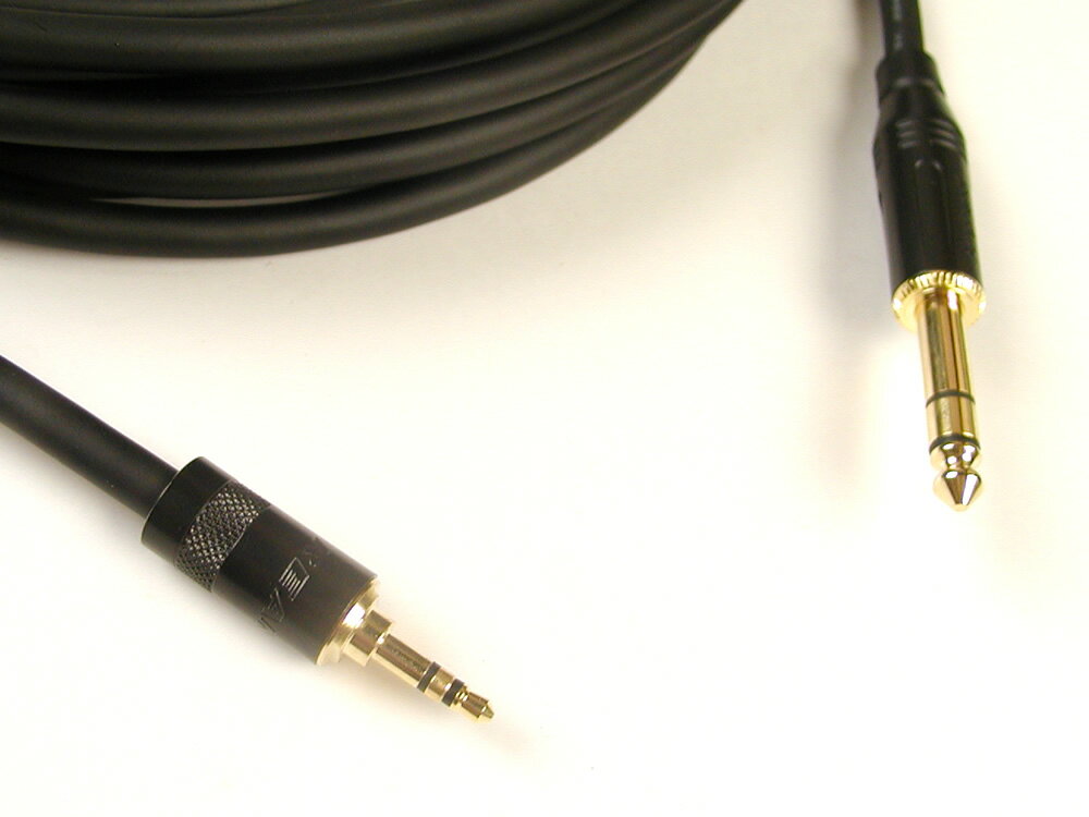 Shielded Cable - Ambientone アンヴィエントーン ステレオ ミニフォン 標準フォン 10m ケーブル ゴールドメッキ mogami モガミ 日本製 プロフェッショナル仕様