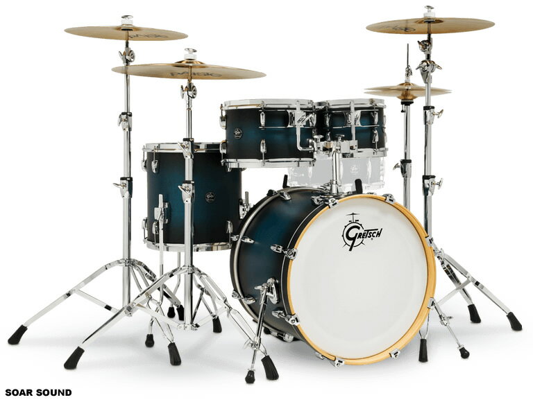 Gretsch Drums グレッチ ドラム レナウン シリーズ RN2-E604 SABB サテンアンティークブルーバースト ドラムセット …