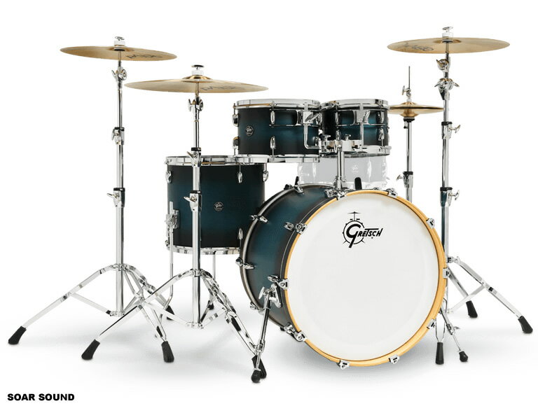 Gretsch Drums グレッチ ドラム レナウン シリーズ RN2-E8246 SABB サテンアンティークブルーバースト ドラムセット シェルセット シェルパック