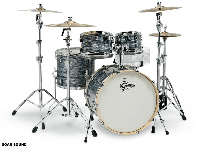 Gretsch Drums グレッチ ドラム レナウン シリーズ RN2-E8246 SOP シルバーオイスターパール ドラムセット シェルセ…