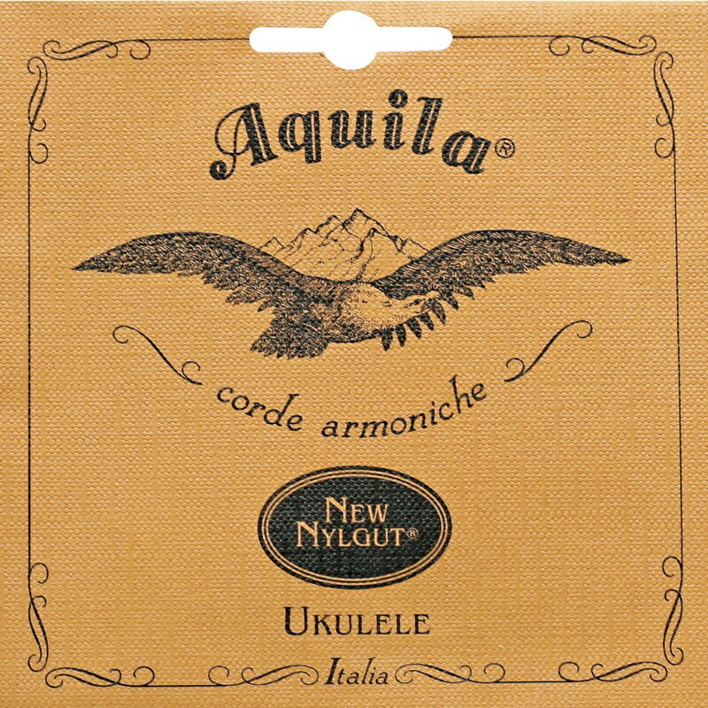 Aquila AQ-[NEW NYLEGUTシリーズ] AQ-SR 4U　ソプラノ用セット弦 Aquila ウクレレ弦&ウクレレベース弦