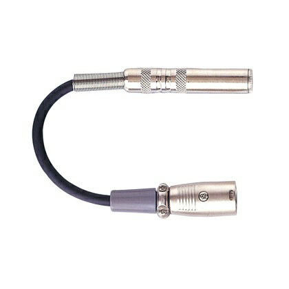 モノラルフォンジャックをXLRキャノンオスに変換するプラグ。 モノラルフォン(メス)→XLRキャノン(オス) ? 　 || 1/4" PHONEメス←→XLRオス ※こちらの製品はお取り寄せとなります。 メーカーに在庫があれば2-3営業日ほどで入荷致しますが、もし在庫切れの場合は別途納期をご案内致します。 ご注文前の在庫確認、納期確認はお気軽にお問い合わせ下さい。