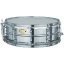 Ludwig ラディック スネアドラム 6.5"x14" Brass ブラス チューブラグ仕様 クローム仕上げ ブラスシェル LB402BT
