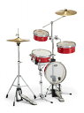 Pearl パール コンパクト ドラムセット リズムトラベラーライト RT-5124N Rhythm Traveler Light #94 キャンディアップルレッド 持ち運び 便利 野外 ストリート