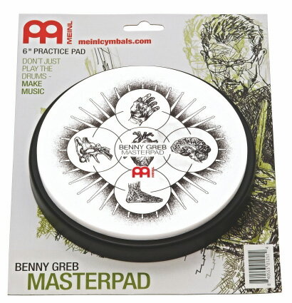 MEINLのドラム練習用パッド、6インチサイズです。 Benny Greb モデル &nbsp; ※「24時間以内に出荷」と表示されている場合を除き、本製品はご注文後のメーカーからのお取り寄せとなります。もしメーカーに在庫が無い場合は別途次回納期をご案内致しますが、長期お待ちいただく可能性もございます。ご注文前の在庫確認・納期確認はお気軽にお問い合問い合わせ下さい。