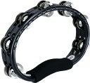 レギュラーABSタンバリン、スティール製ジングル TMT1BK MEINL(マイネル)
