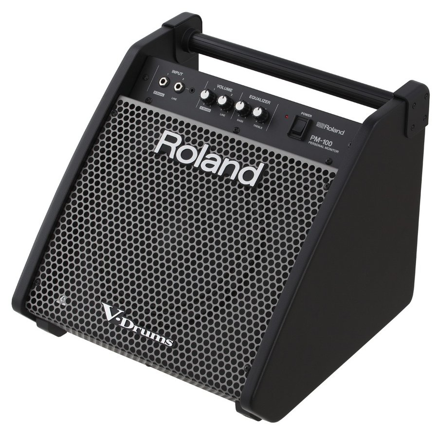 Roland ローランド 80W出力 電子ドラム用 アンプ スピーカー モニタースピーカー PM-100 電子ドラム専用