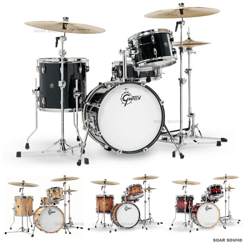 Gretsch Drums グレッチ ドラムセット 4点 シェルパック Renown Series レナウン シリーズ RN2-J484 LACQUER ラッカ…