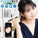 【新発売・50%OFFクーポン】 耳かき カメラ付き スマート イヤースコープ カメラ ライト イヤースプーン カメラ付きイヤースコープ 耳掻き カメラ付き耳か...