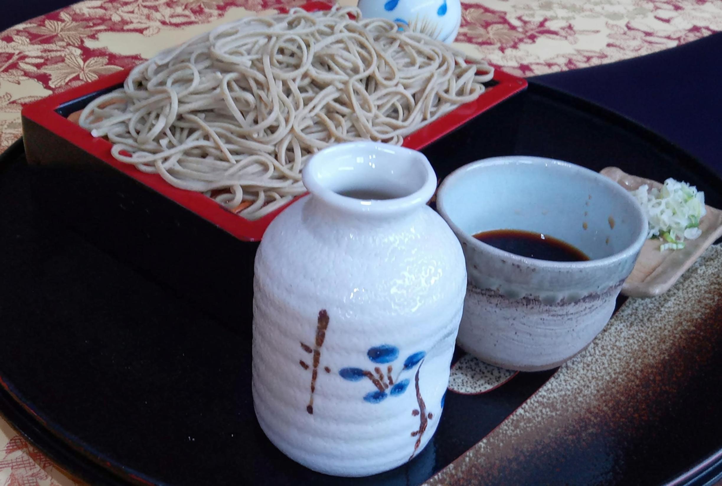 そば茶屋吉酔 若葉せいろう 100g 10人前 生そば 冷凍　そばつゆ(辛汁)付54cc×10本×2セット