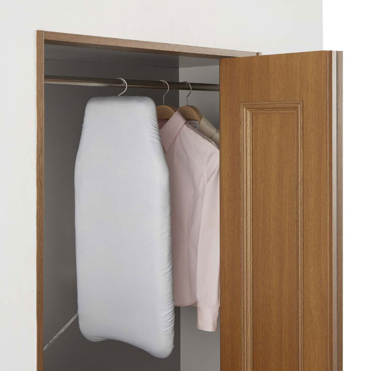 軽量解決プレス フック付き アルミ 7806 【アイロン掛け 足つき アイロン台 山崎実業】