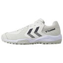 hummel ヒュンメル ハンドボールシューズ グランドシュータ—7 HAS6020-1092 ホワイト×グレー アウトシューズ 外用 屋外用