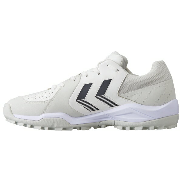 hummel ヒュンメル ハンドボールシューズ グランドシュータ—7 HAS6020-1092 ホワイト×グレー アウトシューズ 外用 屋外用