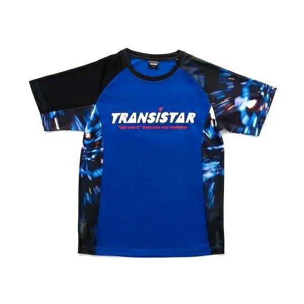 トランジスタ (TRANSISTAR) ハンドボールウエア ゲームシャツ 半袖Tシャツ HB25ST02-BLU ブルー SONIC