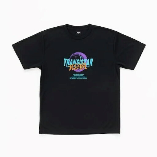 トランジスタ (TRANSISTAR) ハンドボールウエア 半袖Tシャツ プラクティスシャツ HB25TS07-BLK ブラック HANDBALL THINGS トランジスタ (TRANSISTAR) ハンドボールウエア 半袖Tシャツ プラクティスシャツ HB25TS07-BLK ブラック HANDBALL THINGS