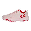 ヒュンメル (hummel) ハンドボールシューズ KOMET POWER 3.0 コメットパワー3.0 ピンク×レッド トップモデル HAS8043-2520