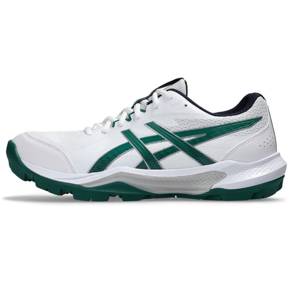 アシックス (asics) ハンドボール アウトシューズ GEL-PEAKE3 ゲルピーク3 ホワイト×グリーン 1113A057-101