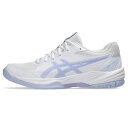 アシックス (asics) ハンドボール インドアシューズ GEL-TASK4 ゲルタスク4 レディース ホワイト×ライトパープル 1072A106-104