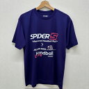 スパイダー (SPIDER) ハンドボール プラシャツ プラクティスシャツ 半袖Tシャツ パープル SP-25FW-1-PUP