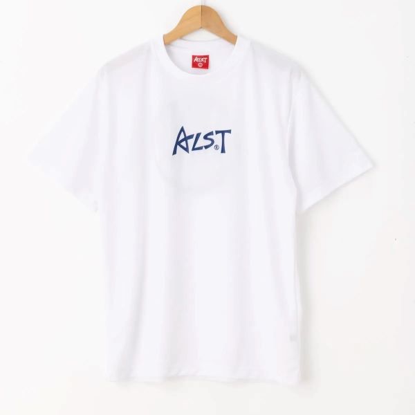 アルスト (ALST) バレーボール プラシャツ 半袖ドライTシャツ BK- BALL GRADATION ホワイト×グリーン VB25TS10-WHTGRN【SS2512】
