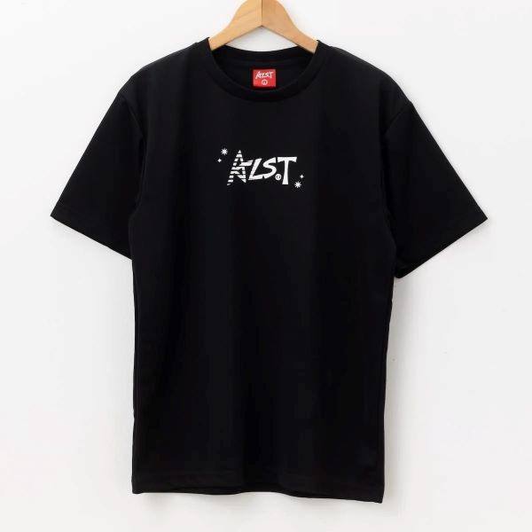 アルスト (ALST) バレーボール プラシャツ 半袖ドライTシャツ GRAVITY ブラック VB25TS14-BLK【SS2512】