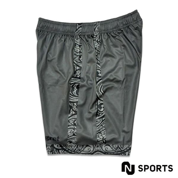 ノグレット (Nogret) ハンドボールウエア トレーニングウエア Tribalゲームパンツ プラクティスパンツ プラパン グレー Nog-Tribal-P-GRY