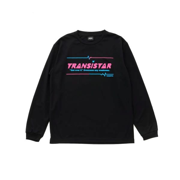 トランジスタ (TRANSISTAR) ハンドボール プラシャツ LSシャツ 長袖Tシャツ ロンT HB25TS15-BLK ブラック SIGNAL-EX