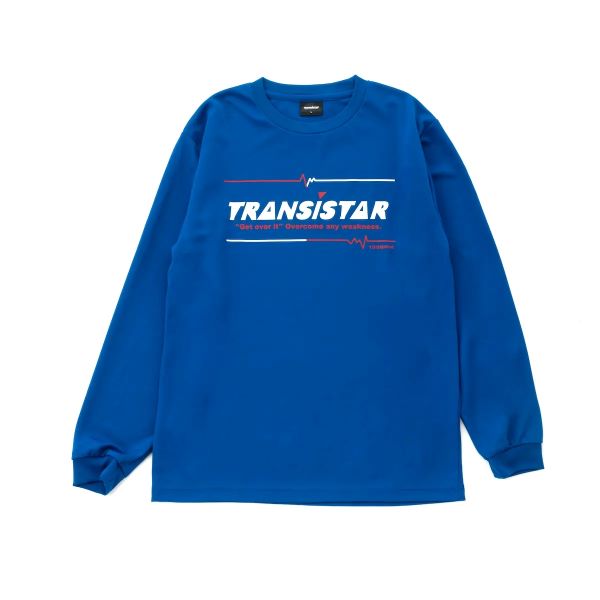 トランジスタ (TRANSISTAR) ハンドボール プラシャツ LSシャツ 長袖Tシャツ ロンT HB25TS15-BLU ブルー..