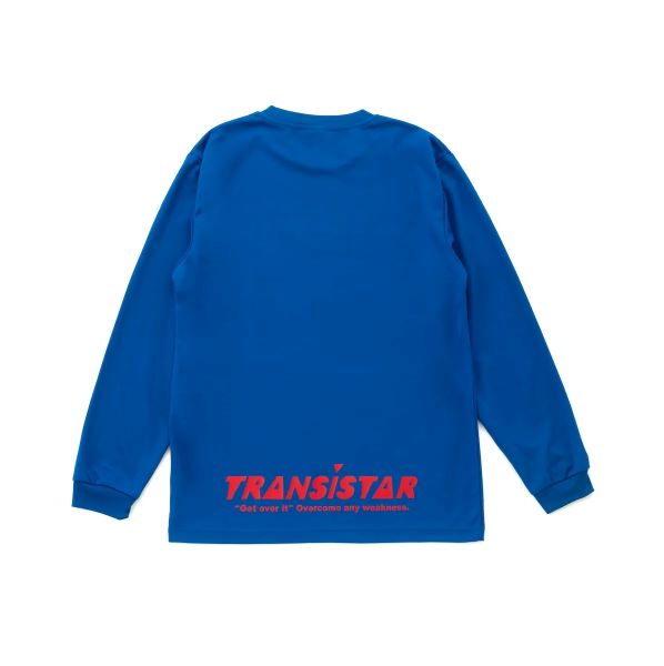 【ネコポス対応可】トランジスタ (TRANSISTAR) ハンドボール プラシャツ LSシャツ 長袖Tシャツ ロンT HB25TS15-BLU ブルー SIGNAL-EX