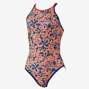 スピード (Speedo) 競泳 練習用水着 アロアロターンズスーツ ジュニア ガールズ (25ss) ブルー×レッド 130-150 STG02507-BR 店頭展示品 箱なし 返品交換不可(4)