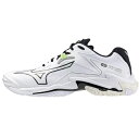 mizuno ミズノ バレーボールシューズ WAVE LIGHTNING Z8 wide ウエーブライトニングZ8 幅広 V1GA240157 ホワイト×ブラッ...