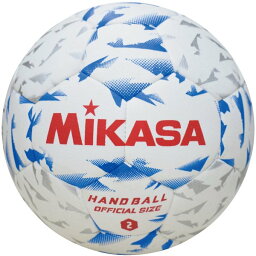 MIKASA ミカサ ハンドボール 新規程 室内用 2号球 中学生男子 HB240B-W 体育館用 検定球