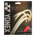 ヨネックス YONEX テニス 軟式テニス ソフトテニス ストリング Vアクセル SGVA 716 レッド