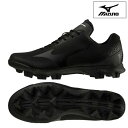 【あす楽対応】MIZUNO ミズノ 野球 ベースボール スパイク シューズ ウエーブ ライトレボ メンズ 22aw ブラック 3E相当 11GP2221-00【...