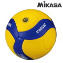 【あす楽対応】ミカサ (MIKASA) バレーボール 検定球 4号 全国中学校選手権大会公式試合球 ブルー×イエロー V400W