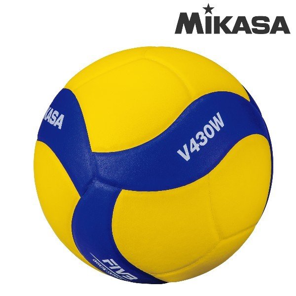 ミカサ (MIKASA) バレーボール 練習球4号 ブルー×イエロー V430W