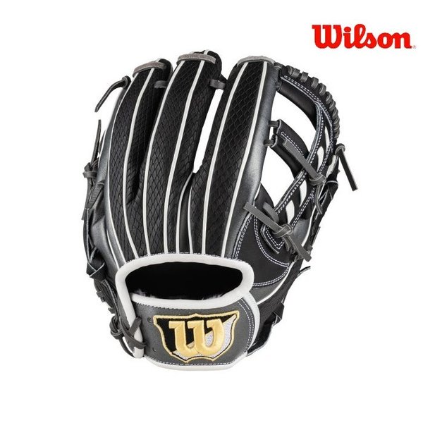 Wilson (ウィルソン) 野球 一般軟式用グローブ The Wannabe Hero DUAL ワナビーヒーロー デュアル 内野手用 D5 ブラック サイズ11.5 WBW100633【SS220950】