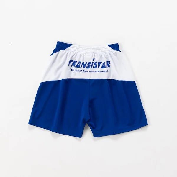 トランジスタ (transistar) ハンドボールウエア ゲームパンツ Raijin (24aw) ホワイト×ブルー ショートパンツ 短パン HB24AP02-WHT×BLE