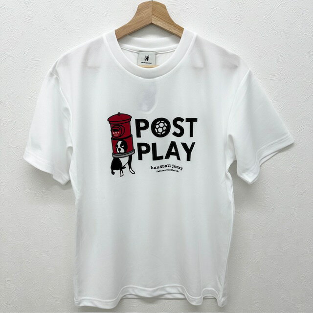 ハンドボールジャンキー (Handball Junky) クラウディオ・パンディアーニ (claudio pandiani) プラクティスシャツ ポストプレー DryTEE ホワイト 19-HJ18011-01