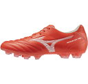 ミズノ (MIZUNO) サッカースパイク モナルシーダNEO III SW KL ワイド (24aw) レッド×ホワイト 4E相当 P1GA242760