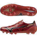 ミズノ (MIZUNO) サッカースパイク ミズノアルファ 2 JAPAN (25ss) ルビーレッド×ブラック p1ga256060