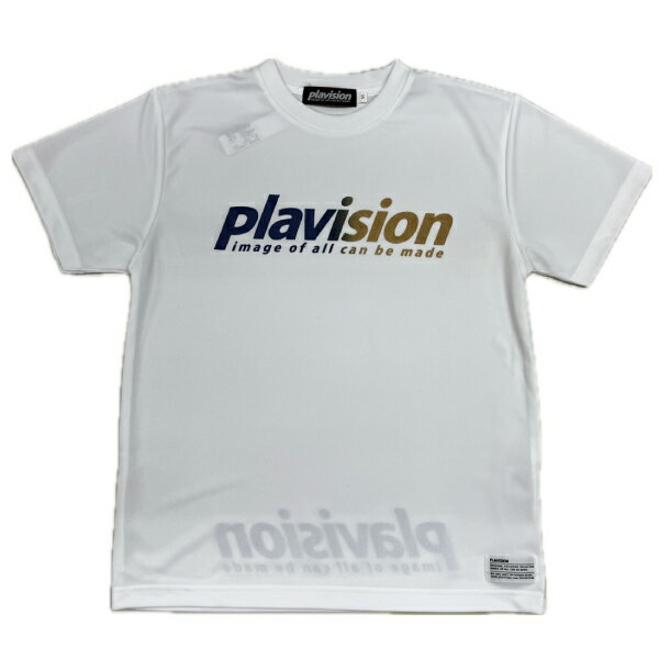 PLAVISION プラヴィジョン プラビジョン ハンドボール ソブエオリジナル プラクティスシャツ Tシャツ PLA24SS-1 ホワイト 練習着 移動着 24SS