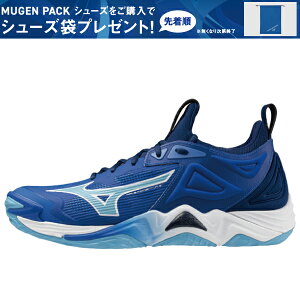 【予約】6月入荷予定 女子日本代表着用カラー 限定カラー mizuno ミズノ バレーボールシューズ WAVE MOMENTUM3 ウエーブモーメンタム3 V1GA231201 ブルー×ホワイト×ネイビー クッション性 体育館 インシューズ 24SS オリンピック