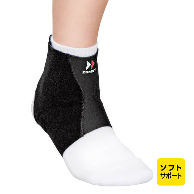 zamst (ザムスト) FA-1 足首用サポーター 左右兼用 ソフトサポート 薄手 テーピング ブラック 370101 370102 370103