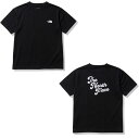 ノースフェイス ザ ノースフェイス (The North Face) ランニングウェア 半袖Tシャツ ショートスリーブフリーラングラフィッククルー S/S Free Run Graphic Crew レディース 23ss ブラック 速乾 通気 UV NTW12394-K【SS2403】