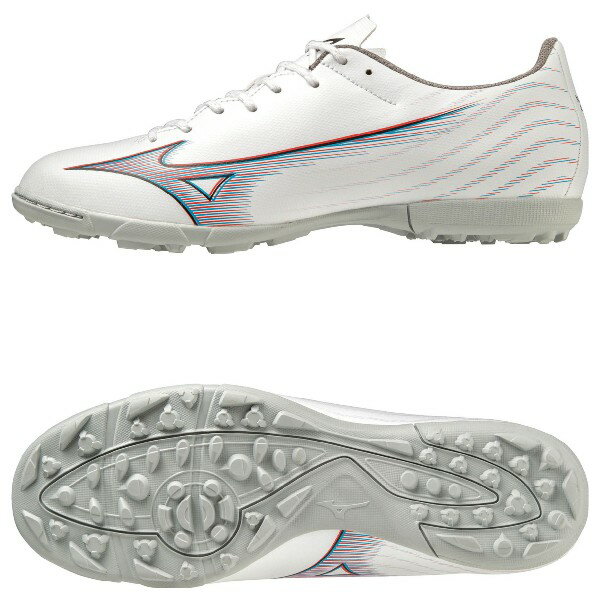 ミズノ (Mizuno) サッカートレーニングシューズ トレシュー ミズノアルファ SELECT AS 23ss ホワイト 3E相当 P1GD2365-09