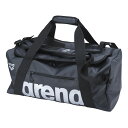 アリーナ (arena) 水泳 競泳 スイミング バッグ かばん 2WAYボストンバッグ (25aw) ブラック 約50L AS5FBB10U-BKSL
