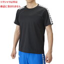 アリーナ (arena) 水泳 競泳 チームウェア Tシャツ 半袖シャツ メンズ (25aw) ブラック S-XO ASS4HTU010-BLK