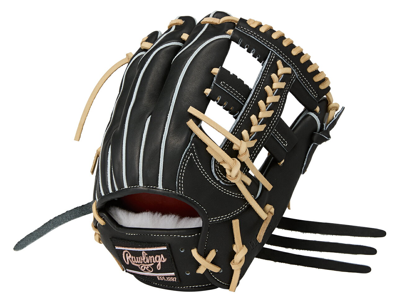 ローリングス (Rawlings) 一般野球 硬式用グローブ グラブ PRO PREFERRED Wizard #02 プロプリファード ヴィザード 内野手用 (25aw) ブラック サイズ11.5 GH5FPW2CK4MG-B